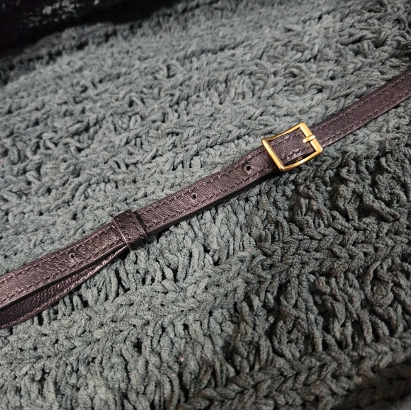 Margot New York Black Leather Crossbody Bag - Picture 15 of 15